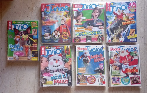 Lotto riviste focus - di,