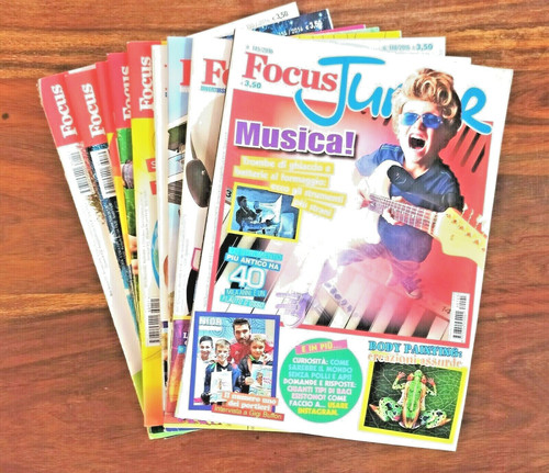 Focus junior numeri - junior, anno