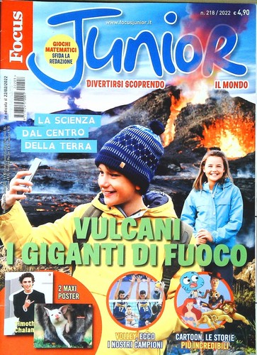Focus junior 218 vulcani - n.,